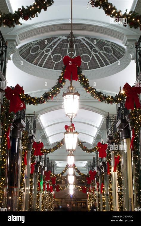 Christmas Decorations Retail Shopping Shops Arcade Piccadilly Arcade ...