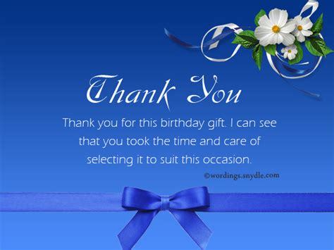 Thank You Notes for Gifts – Wordings and Messages