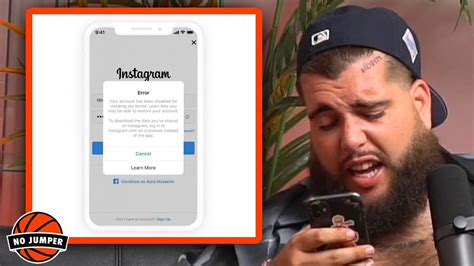 White John’s Instagram Gets Deleted During His Interview - YouTube