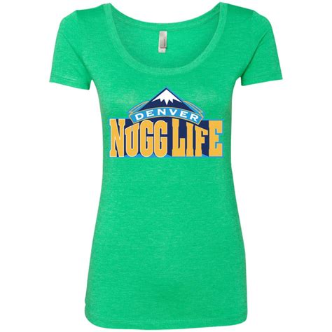 Nugg Life Next Level Ladies' Triblend Scoop - Alpha Omega 7