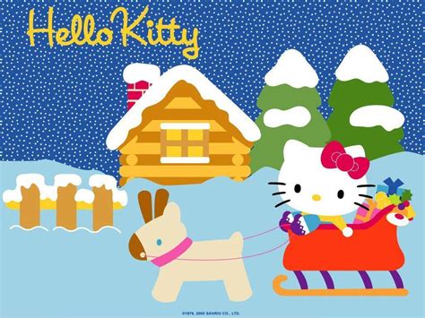 Hello Kitty Winter Wallpapers - Wallpaper Cave