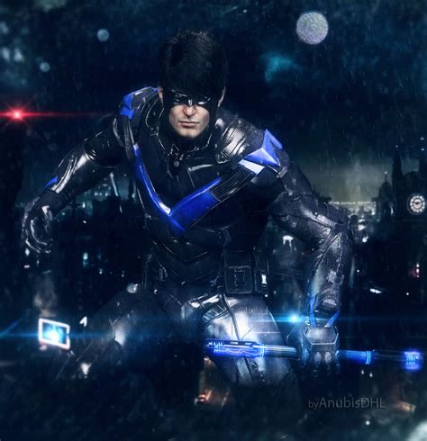 Nightwing Arkham Knight by AnubisDHL on DeviantArt