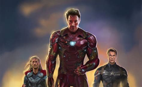 Iron Man Captain America Thor Fan Art, HD Superheroes, 4k Wallpapers ...