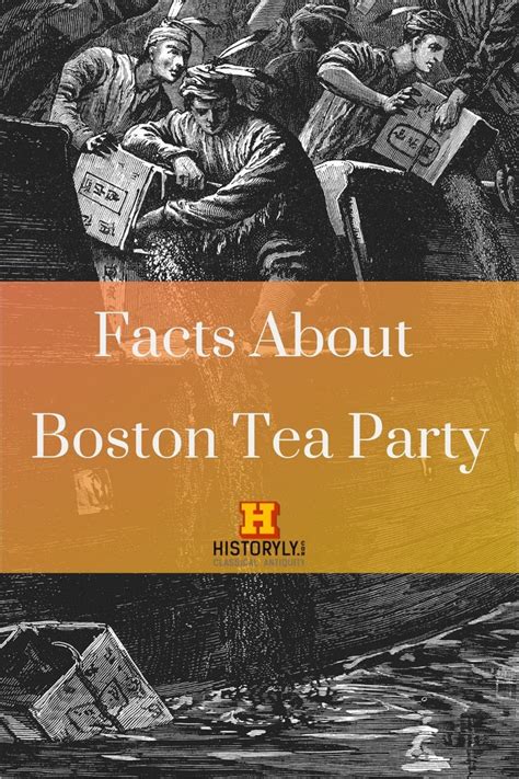 15 Facts about Boston Tea Party | Boston tea, Tea party, Facts