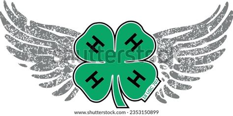 2 4h Clover Stock Vectors and Vector Art | Shutterstock