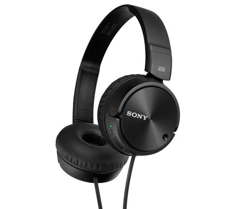 Buy SONY MDR-ZX110NAB Noise-Cancelling Headphones - Black | Free Delivery | Currys