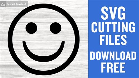 Smiley PNG Cut File for Cricut Emoji svg Stencil Template Clip art ...