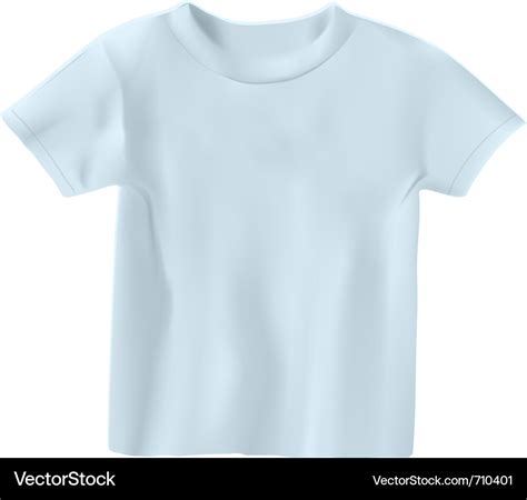 Blank t-shirt Royalty Free Vector Image - VectorStock