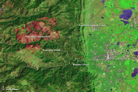 Boulder fire damage seen from space - Bad Astronomy : Bad Astronomy