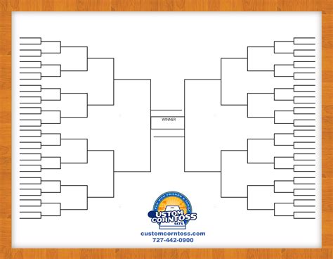 64 Team Bracket Template