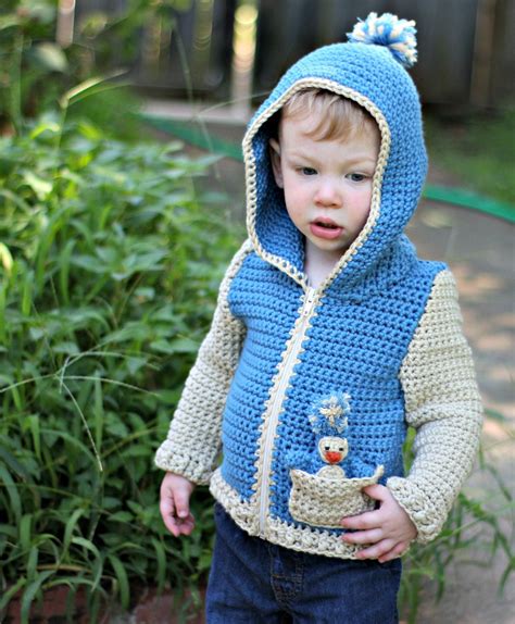 Penguin Pal Hoodie - Free Crochet Pattern - love. life. yarn.