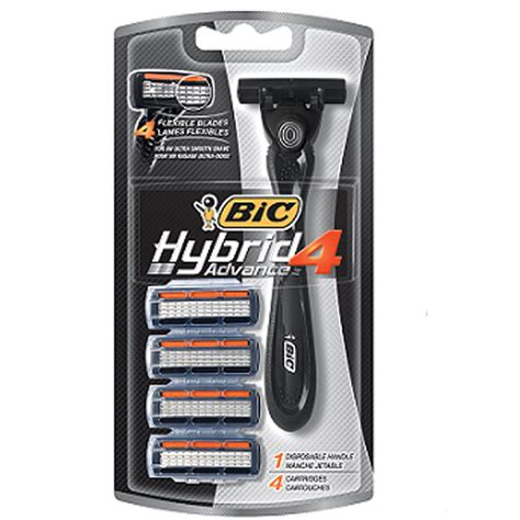 Bic Hybrid 4 Advanced Disposable Razors 4 Pack — Mountainside Medical ...