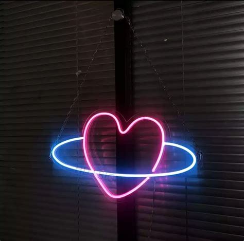 Heart neon sign Heart neon light sign Led neon sign Neon | Etsy