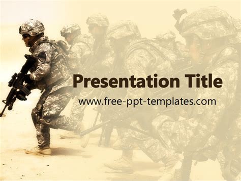 Powerpoint Templates War