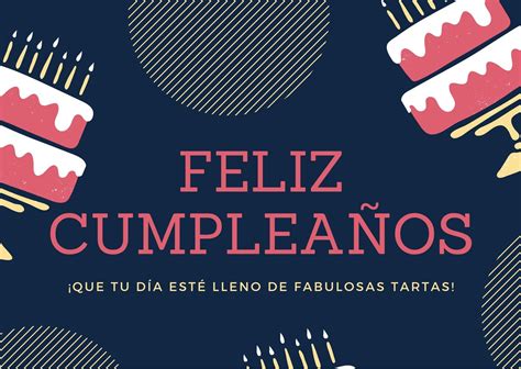 Feliz Cumpleanos Carte : Diseña Tus Propias Tarjetas De Felicitación ...