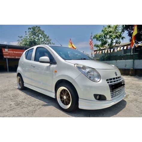 Suzuki alto 2010 2011 2012 sport bodykit body kit front side rear skirt lip rear top spoiler ...