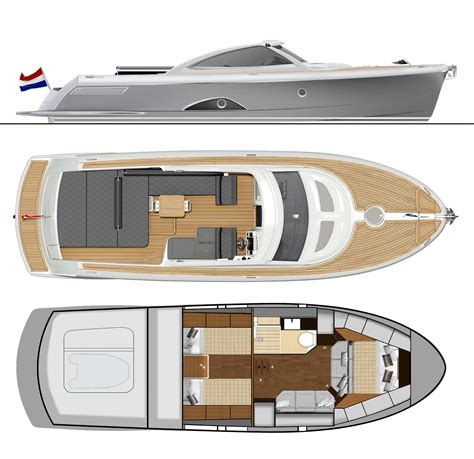 Keizer Yachts Introduces 42 Runabout | Yacht design, Small yachts, Yacht