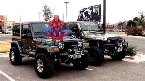 My Jeeps and Spiderman Jeeps, Spiderman, Monster Trucks, Vehicles, Spider Man, Car, Jeep ...