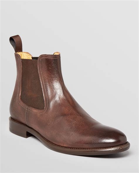 Gordon Rush Empire Leather Chelsea Boots in Brown for Men (Brown Scotch) | Lyst