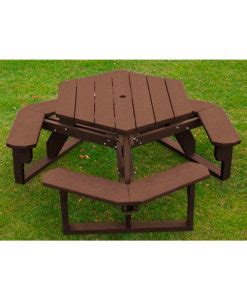 Recycled Plastic Picnic Tables - Commercial Recycled Plastic Picnic Tables - Park Warehouse