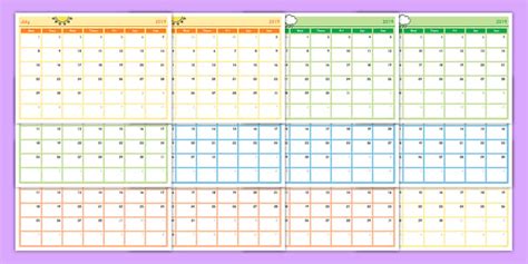 10 Year Planner Template - ansiedadedefine