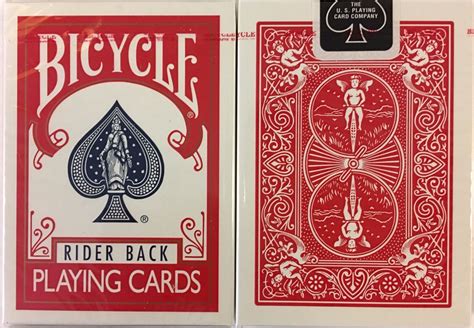 Red Rider Back Bicycle Playing Cards Poker Size Deck USPCC New Sealed ...