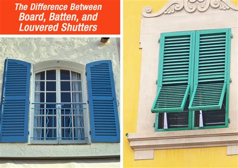 The Difference Between Board, Batten, and Louvered Shutter Styles - Palm Coast Shutters ...