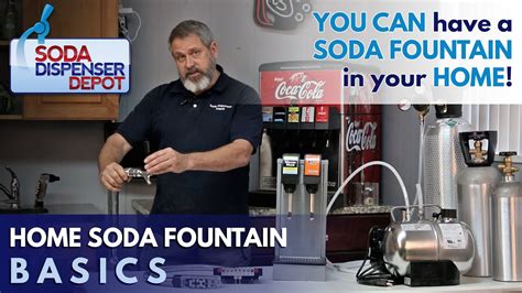 Home Soda Fountain Basics - YouTube