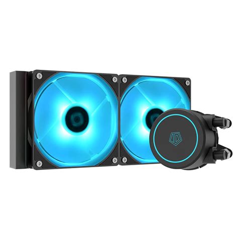 Buy ID-COOLING AURAFLOW X 240 CPU Water Cooler RGB CPU Liquid Cooler 240mm AIO Cooler MB Sync ...