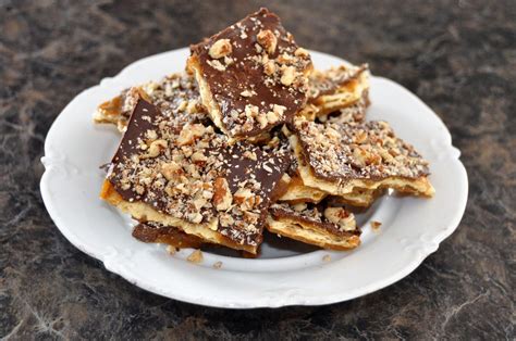 Saltine Toffee Cookies