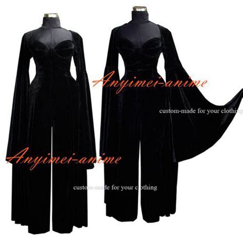 US$ 115.74 - O Dress The Story Of O With Bra Velvet Gothic Dress Cosplay Costume Custom-Made ...