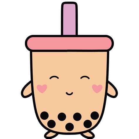 Boba Tea Cartoon Images Download Hd Boba Tea Cartoon Png Bubble Tea ...