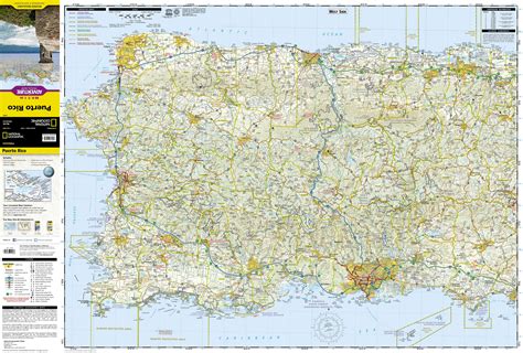 Puerto Rico 1:125.000 - Mapas de carreteras - Mapiberia f&b