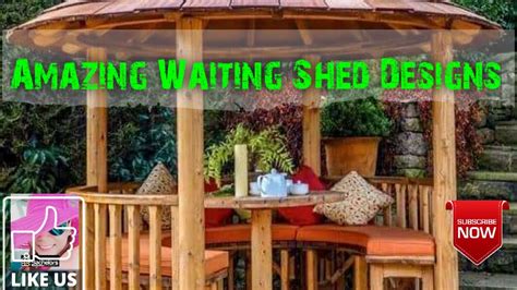 AMAZING AND UNIQUE WAITING SHED DESIGN - YouTube