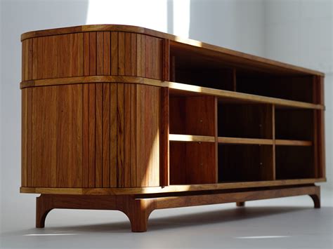 Tambour Door Cabinet by MWP Furniture Design | Handkrafted