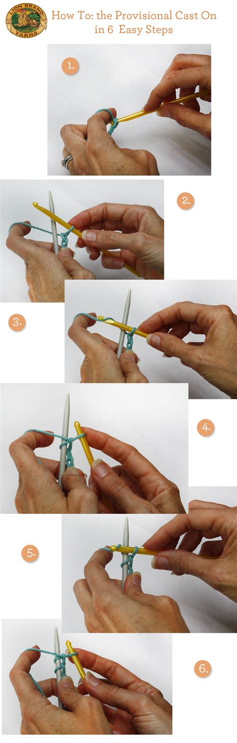 Learn the Provisional Cast On in 6 Easy Steps! - Lion Brand Notebook ...