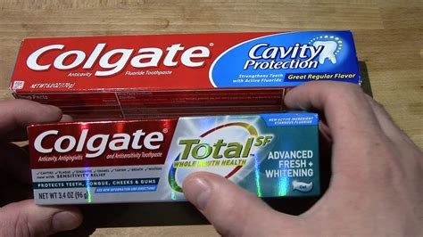 Colgate Toothpaste Ingredients - YouTube