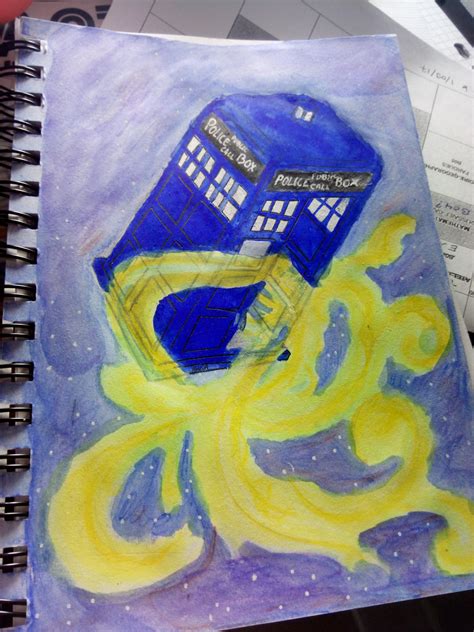 TARDIS in Space by Alvia-the-ginger on DeviantArt