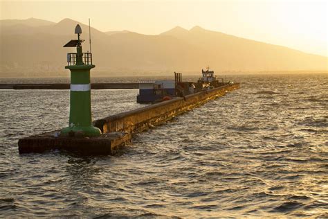 A Lighthouse Shows the Way to Ships and Sea 3147967 Stock Photo at Vecteezy