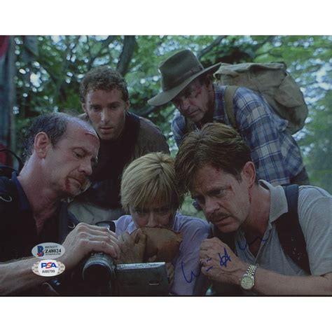 William H. Macy Signed "Jurassic Park III" 8x10 Photo (Beckett COA ...