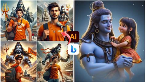 Create Maha Shivratri 3D AI Image Editing video | Mahadev Shivratri Photo Editing Video - YouTube