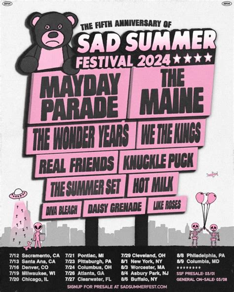 Sad Summer Fest Reveals 2024 Lineup — Here's How To Get Presale Code ...