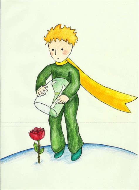Le Petit Prince Dessin - Image Republic Le Petit Prince - La Rose Poster ... / Il s'agit d'un ...
