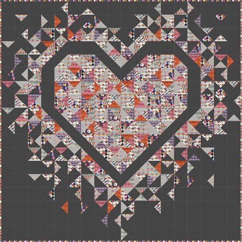 Slice of Pi Quilts: Exploding Heart Quilt Along Announcement!