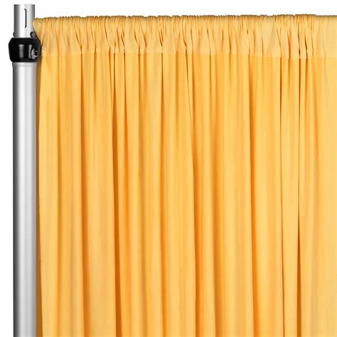 Spandex 4-way Stretch Drape Curtain 14ft H x 60" W - Canary Yellow– CV ...