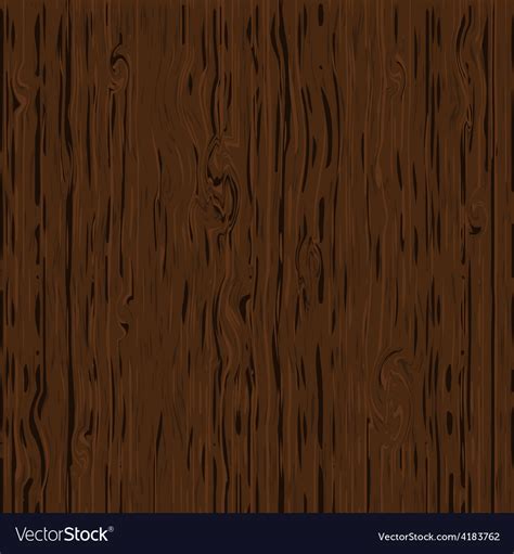 Wood pattern dark texture with brown color Vector Image