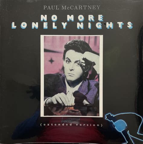 NO MORE LONELY NIGHTS - 12" Single w/Cover (Sealed) - Beatle Memories