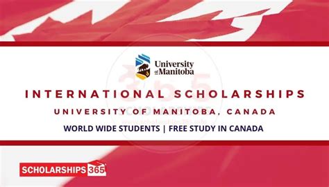 University of Manitoba International Undergraduate Scholarships 2023 in Canada