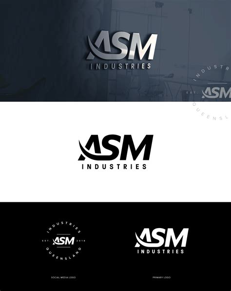 Logo Design for ASM Industries by Asya Logo | Design #27192470