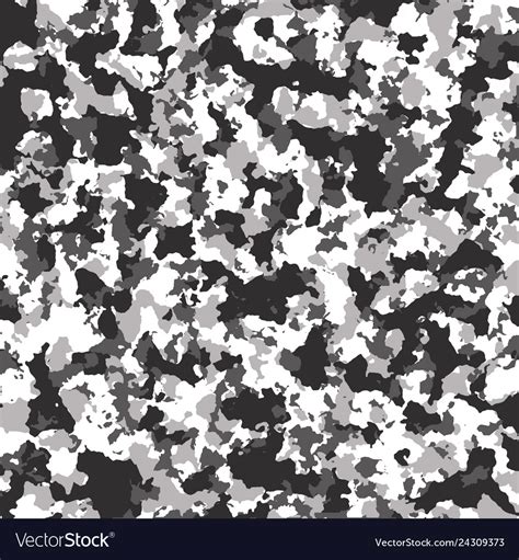 Grey military camouflage background Royalty Free Vector